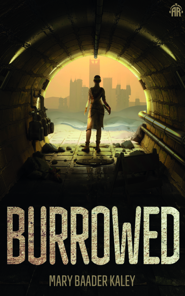 Burrowed Book Cover by Mary Baader Kaley